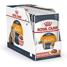 Royal Canin Cat Intense Beauty Wet Food Box (12 pouches) Gravy 